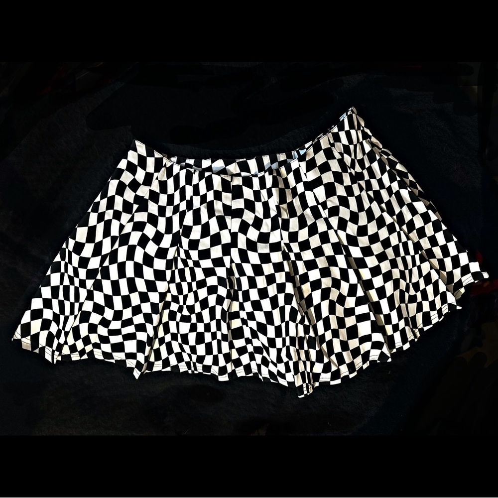 Killstar Punk Wave Mini Skirt 3X